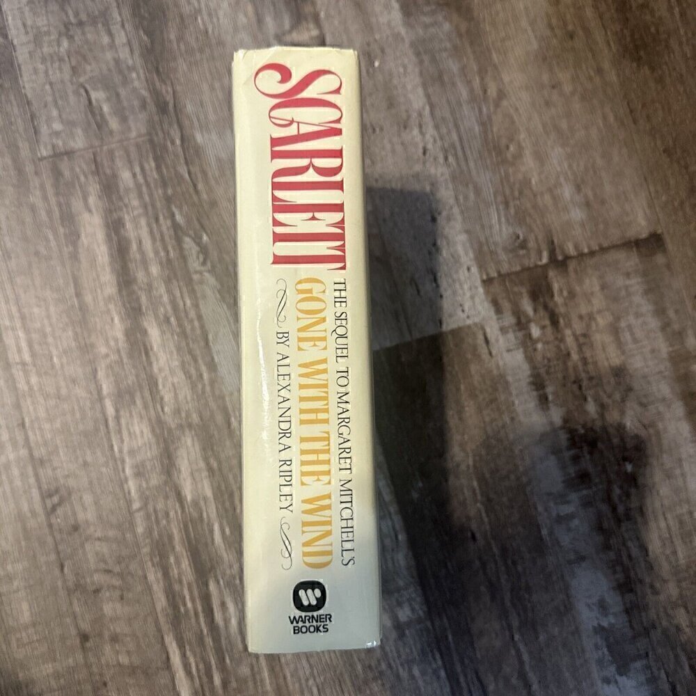 Scarlett, The Sequel to Gone With The Wind, Alexandra Ripley, Hardcopy 1st Ed - Picture 3 of 4